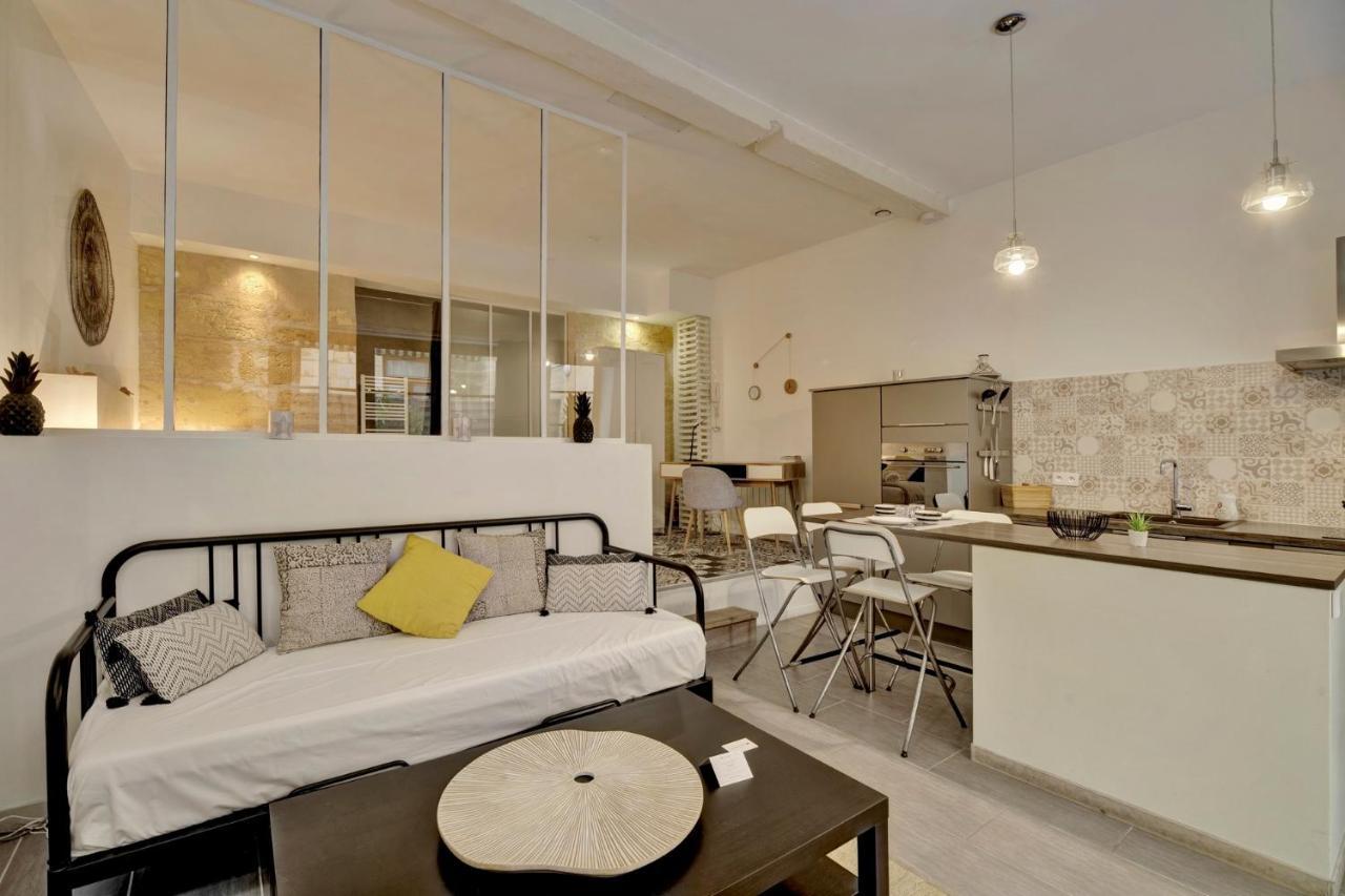 L'Atelier D'Auguste - Terrasse En Plein Coeur De Bordeaux Apartment Bagian luar foto