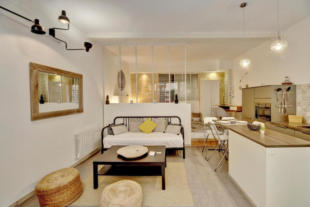 L'Atelier D'Auguste - Terrasse En Plein Coeur De Bordeaux Apartment Bagian luar foto