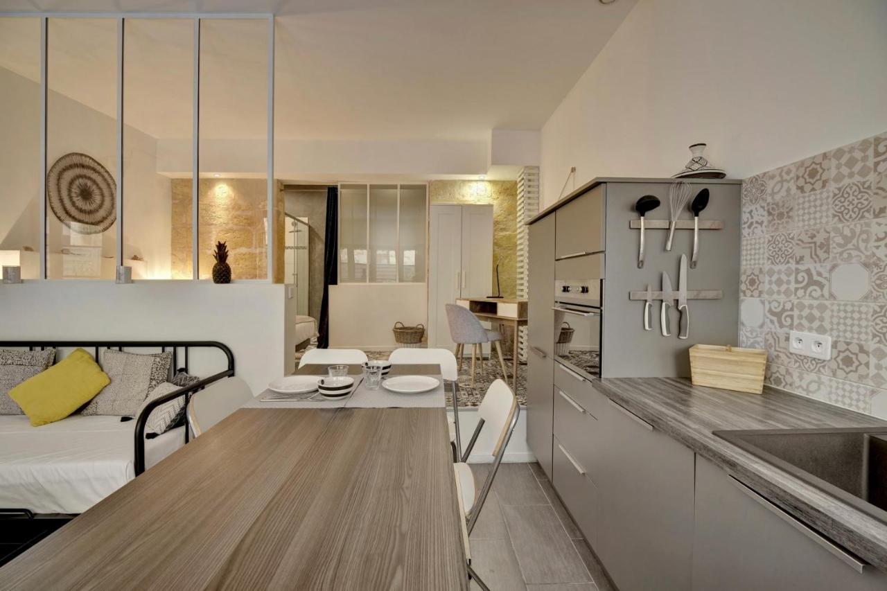 L'Atelier D'Auguste - Terrasse En Plein Coeur De Bordeaux Apartment Bagian luar foto